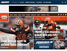 Tablet Screenshot of dawgpounddaily.com